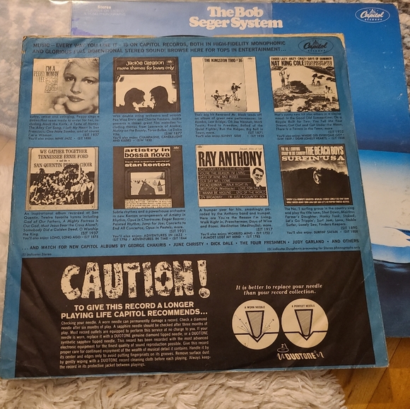 The Bob Seger System Ramblin Gamblin Man vintage record. Pristine Condition - Picture 5 of 11